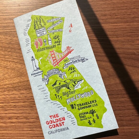 Limited Edition Travelers Company Gold Coast Notebook Refill & Folder Bundle - Picture 2 of 4